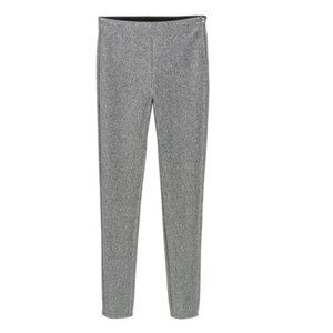 H&M Silver Glitter Trouser Pants